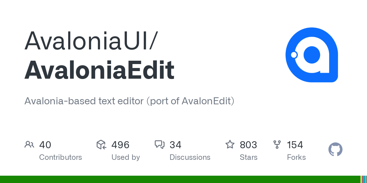 AvaloniaEdit