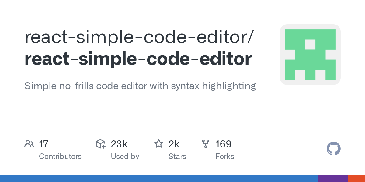 react simple code editor