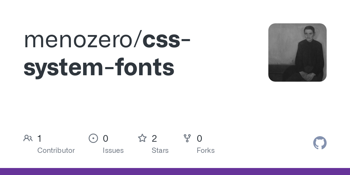 css system fonts