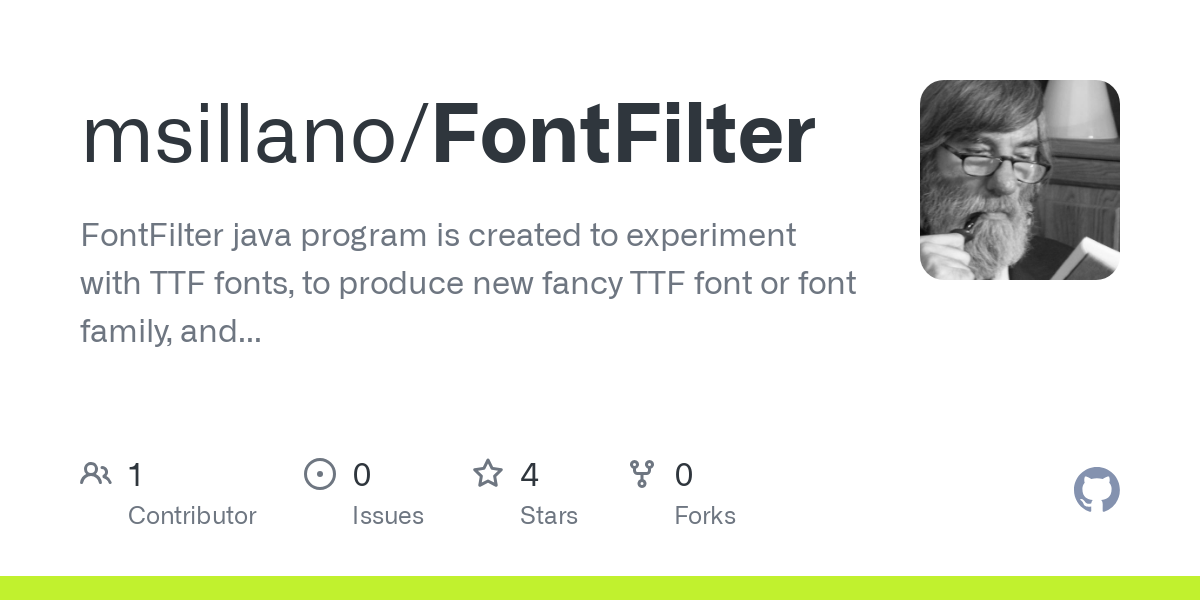 FontFilter
