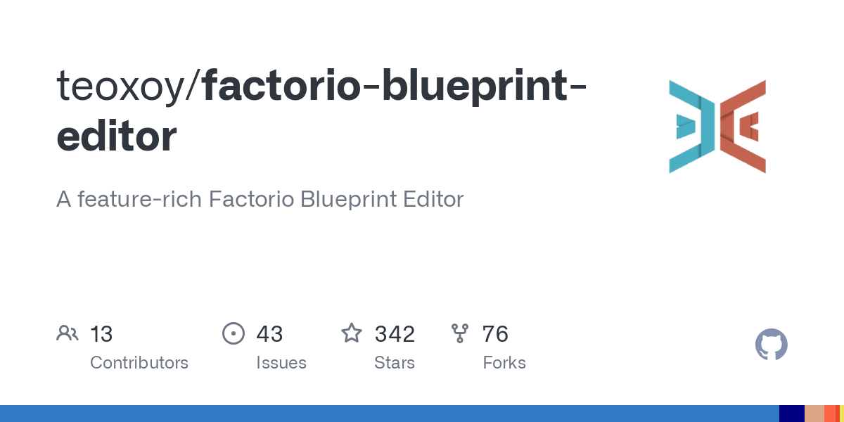 factorio blueprint editor