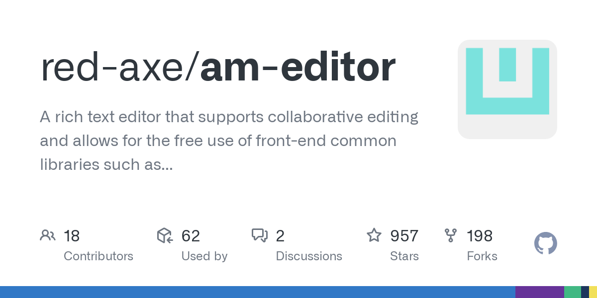 am editor