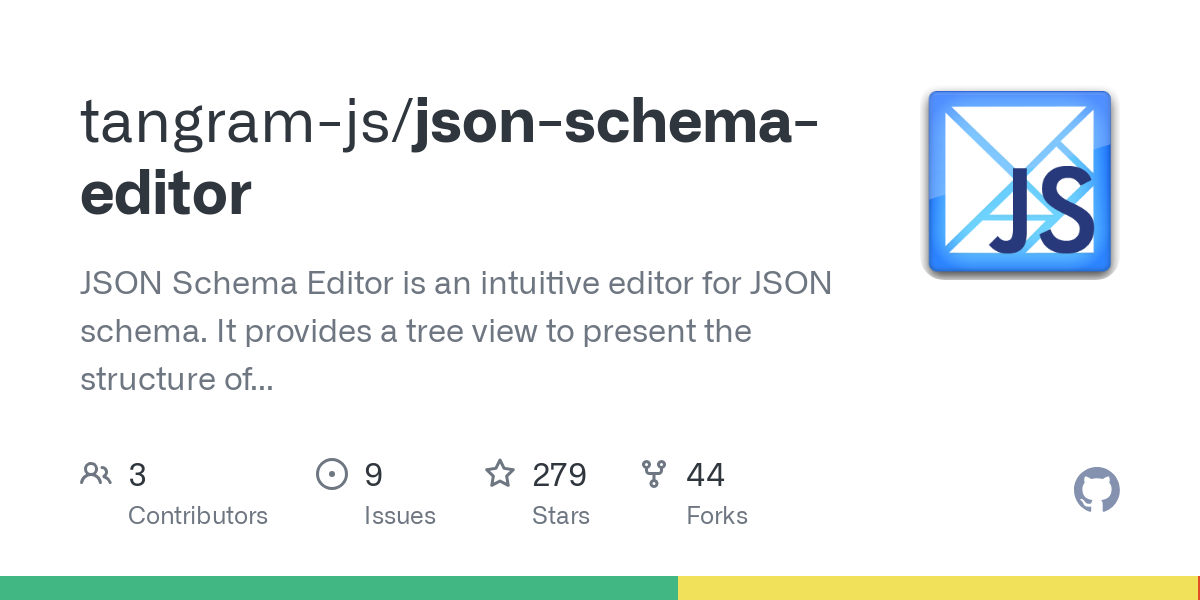 json schema editor