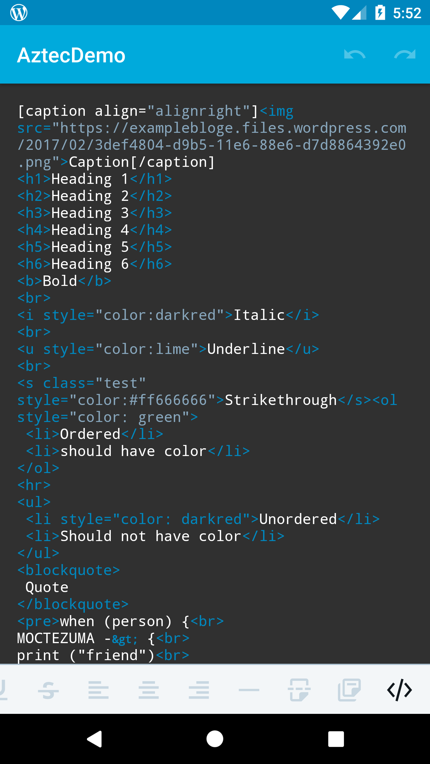 Visueller Herausgeber