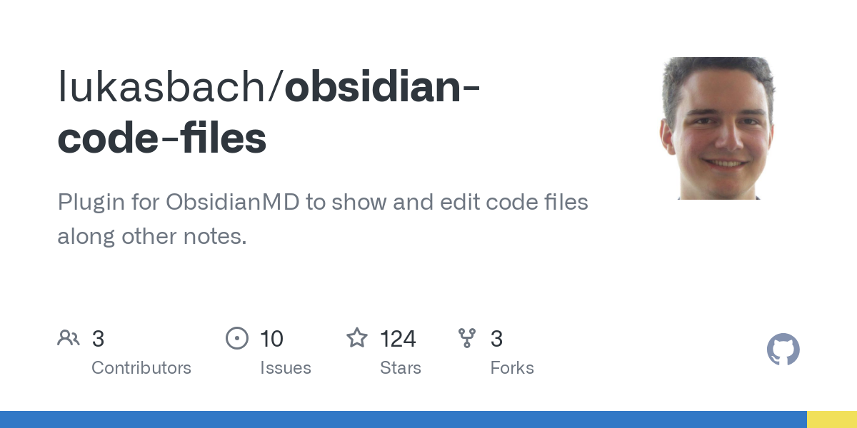 obsidian code files