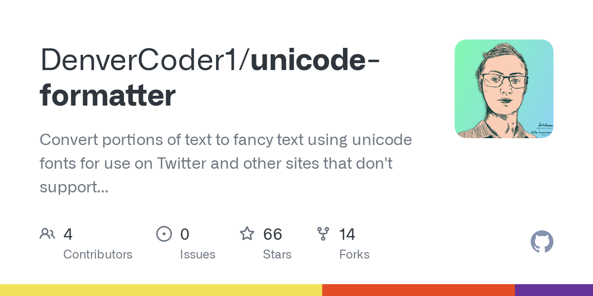 unicode formatter