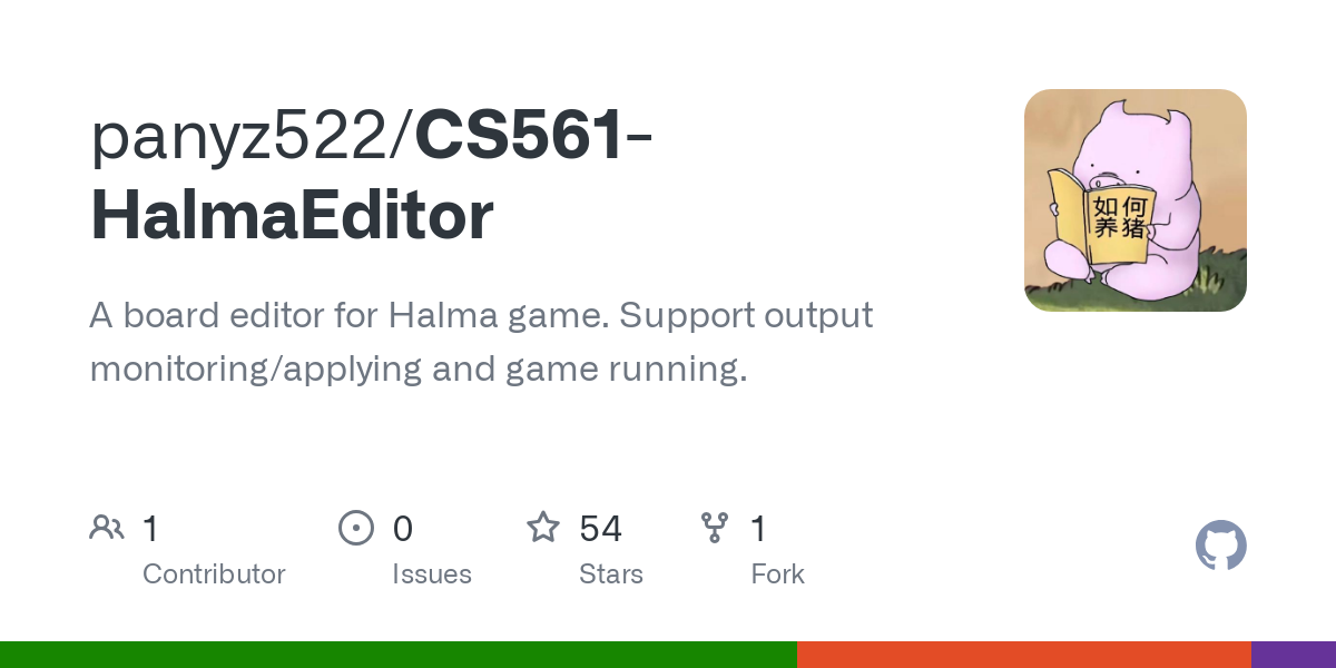 CS561 HalmaEditor