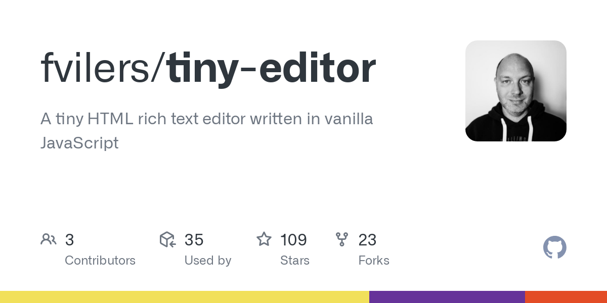 tiny editor