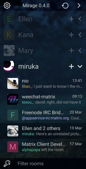 Hauptscheibe im kleinen Fenster