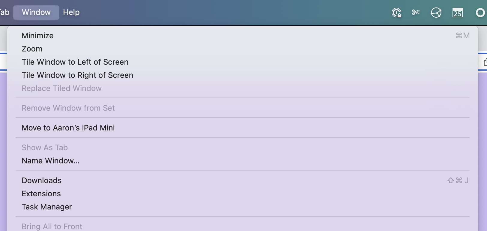 Fensterverlängerungen