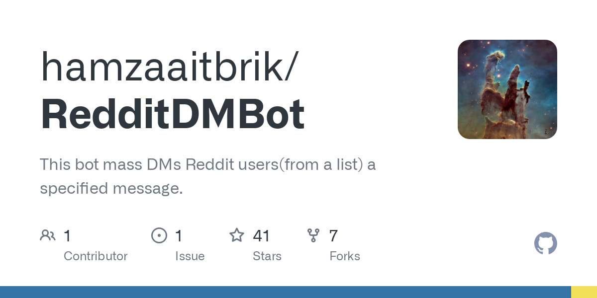 RedditDMBot