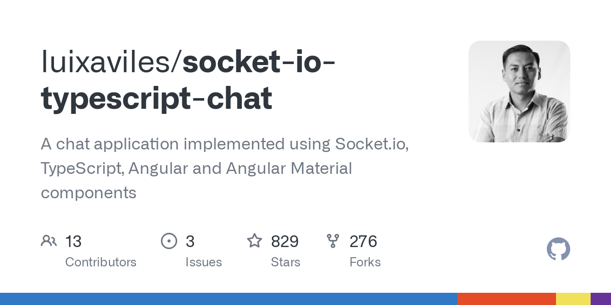 socket io typescript chat