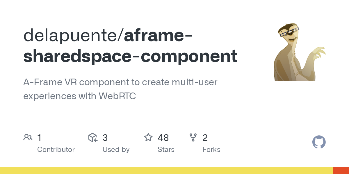 aframe sharedspace component