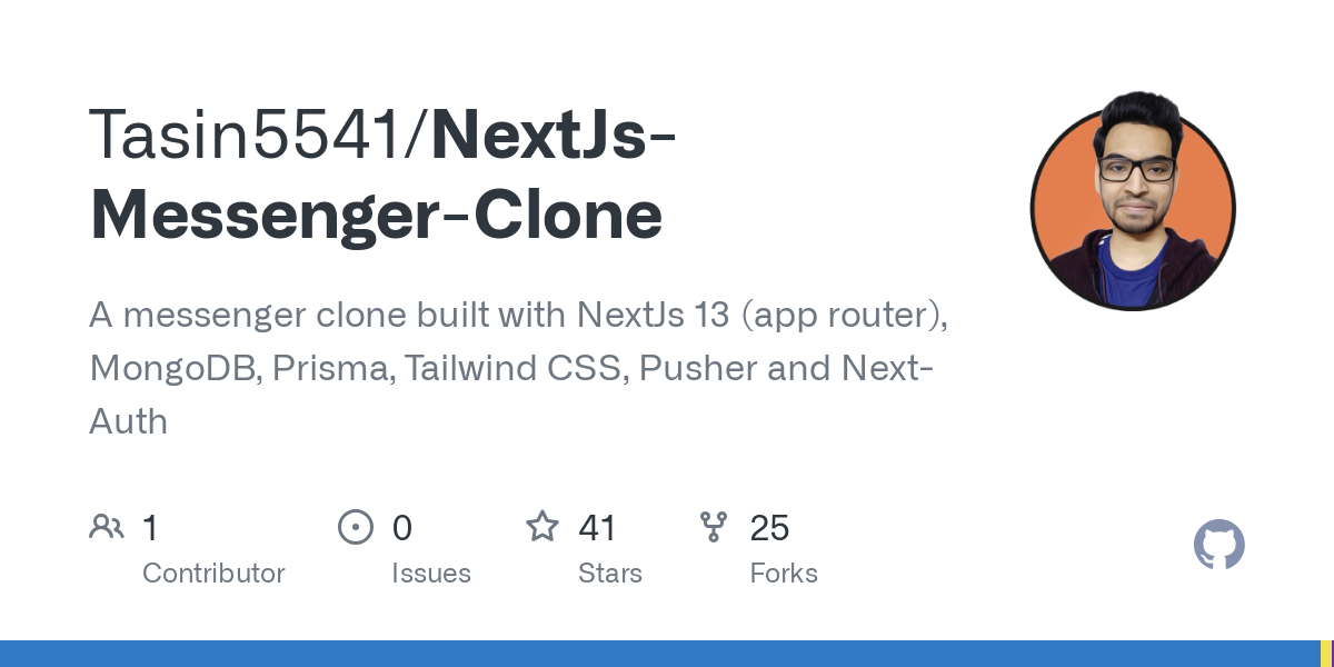 NextJs Messenger Clone