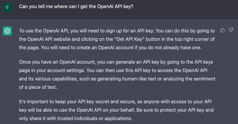 How to get your API KEY