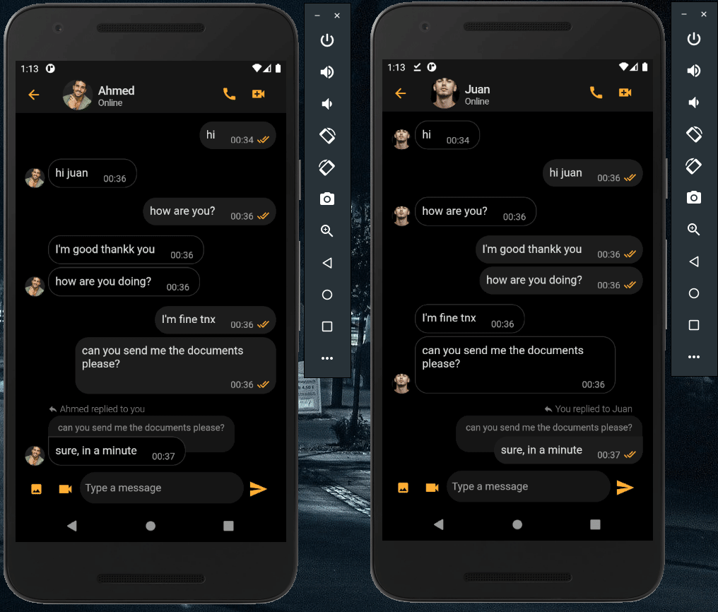 Flutter -Chat -App Sofort senden Sie Bild