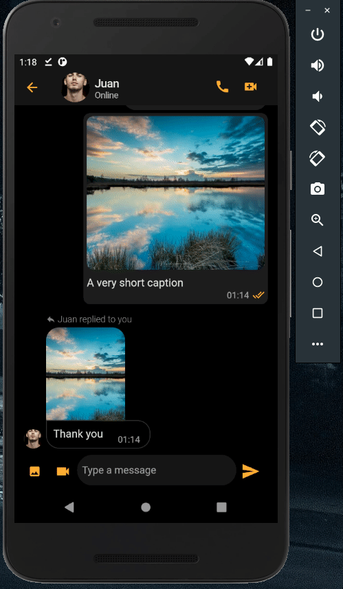 Flutter -Chat -App Sofortsprachanruf