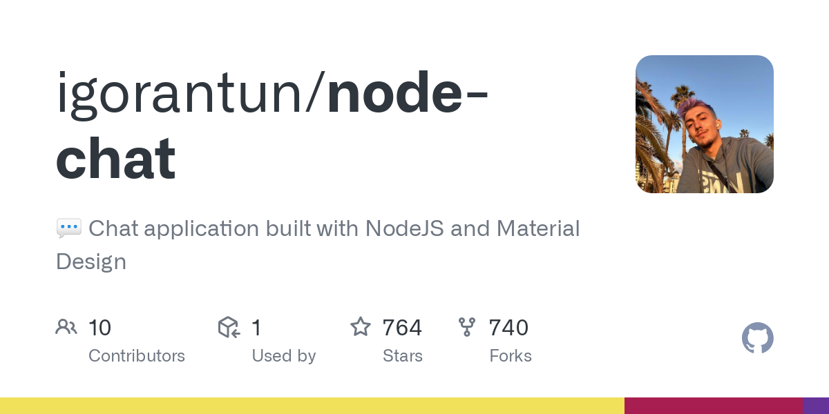 node chat