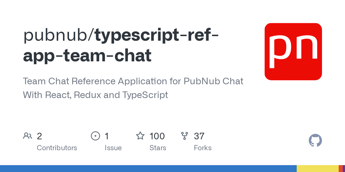 typescript ref app team chat