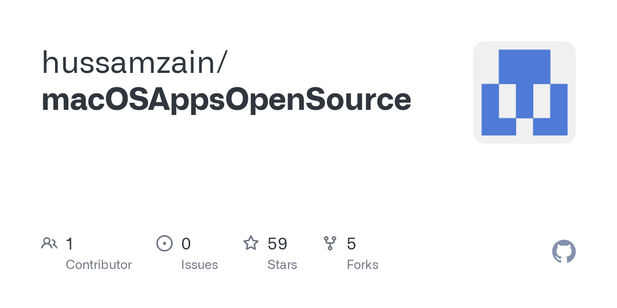 macOSAppsOpenSource