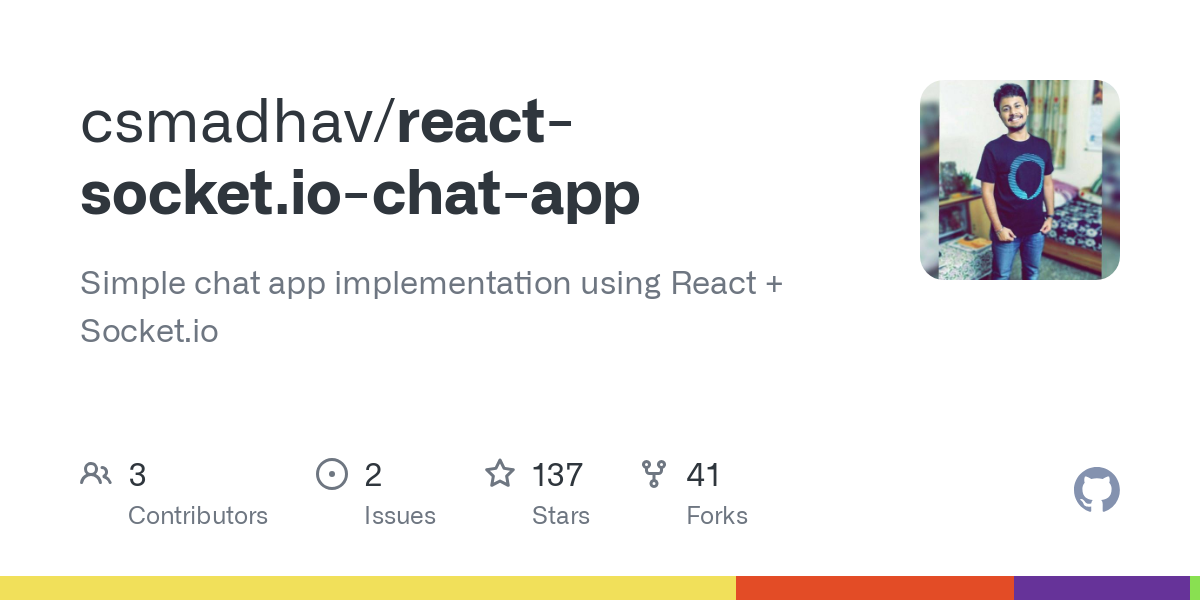 react socket.io chat app