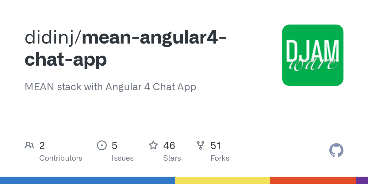 mean angular4 chat app