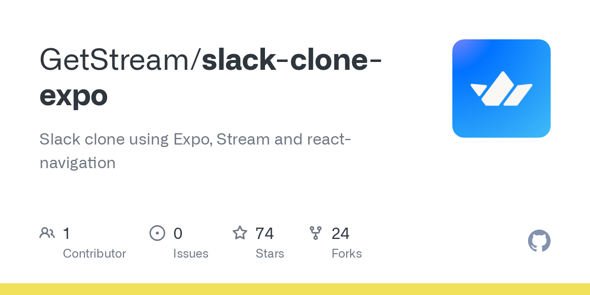 slack clone expo