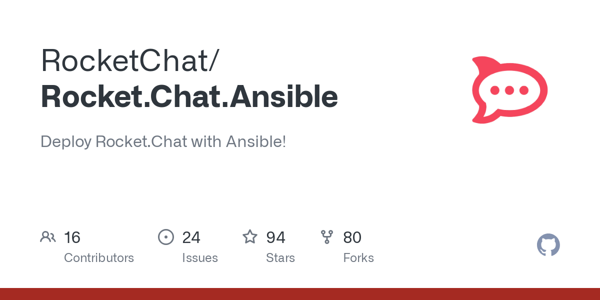 Rocket.Chat.Ansible