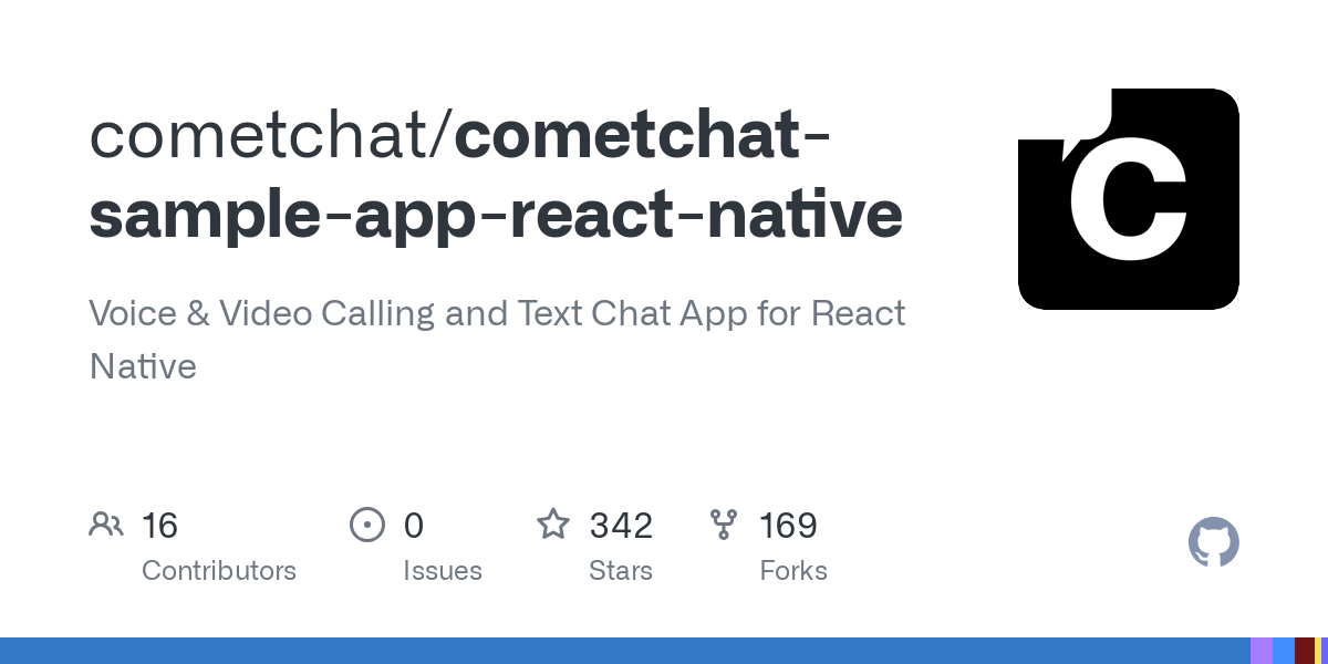 cometchat sample app react native