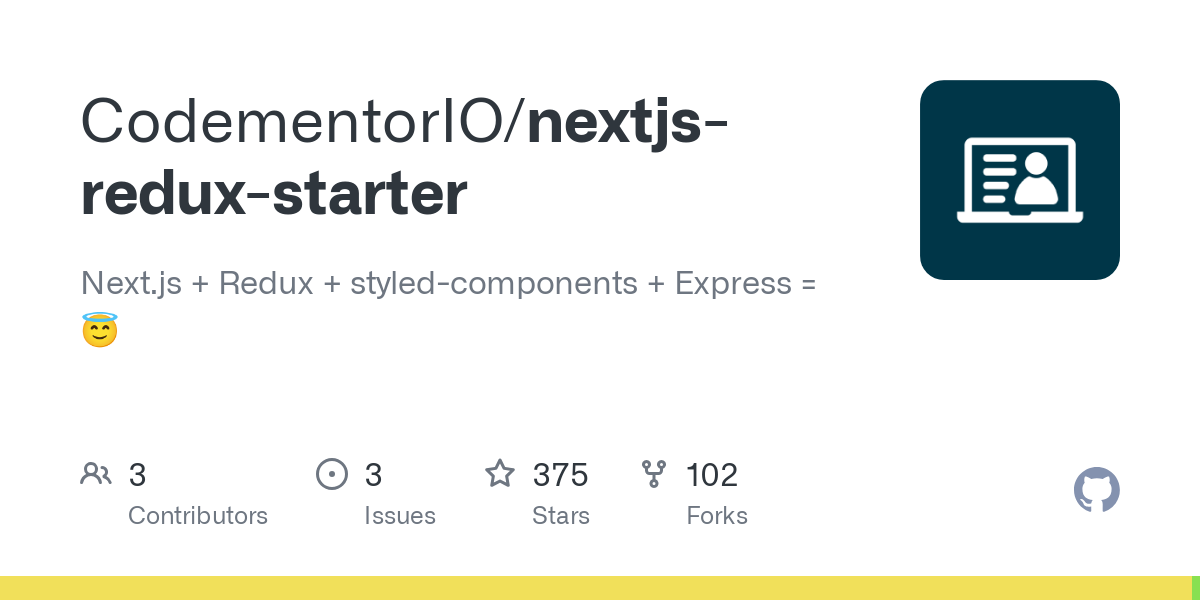 nextjs redux starter