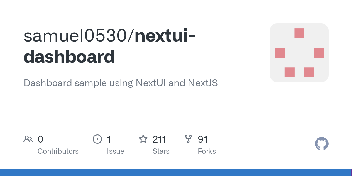 nextui dashboard