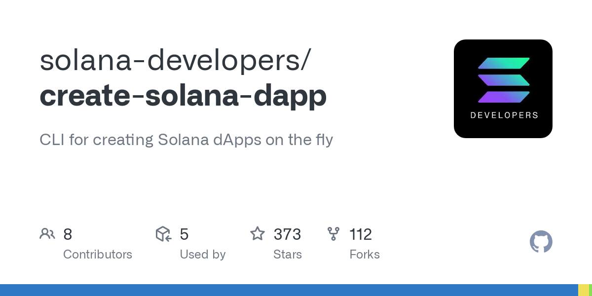 create solana dapp