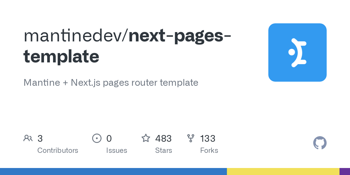 next pages template