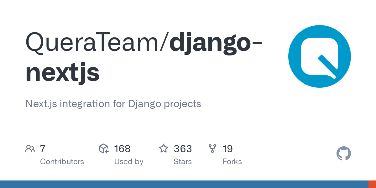 django nextjs