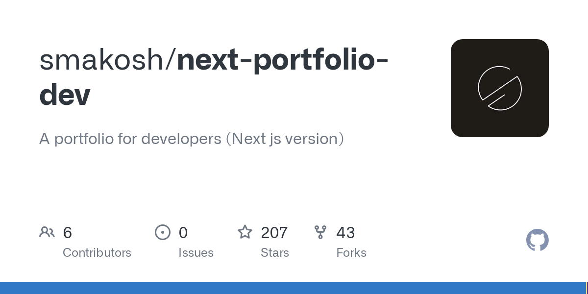 next portfolio dev