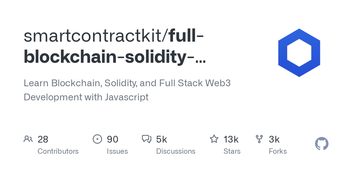 full blockchain solidity course js