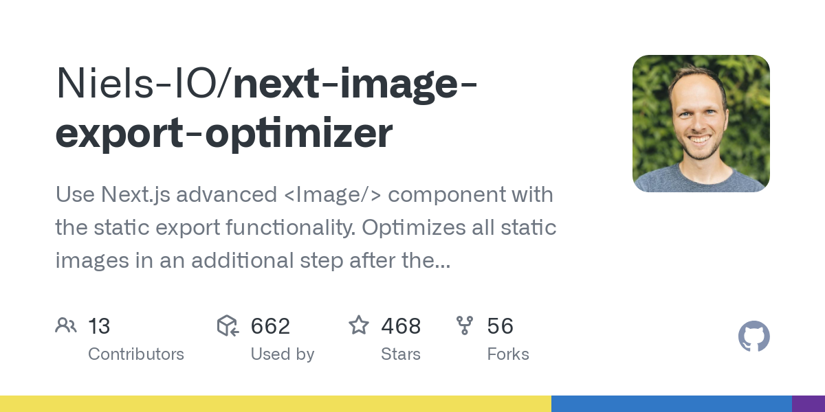 next image export optimizer