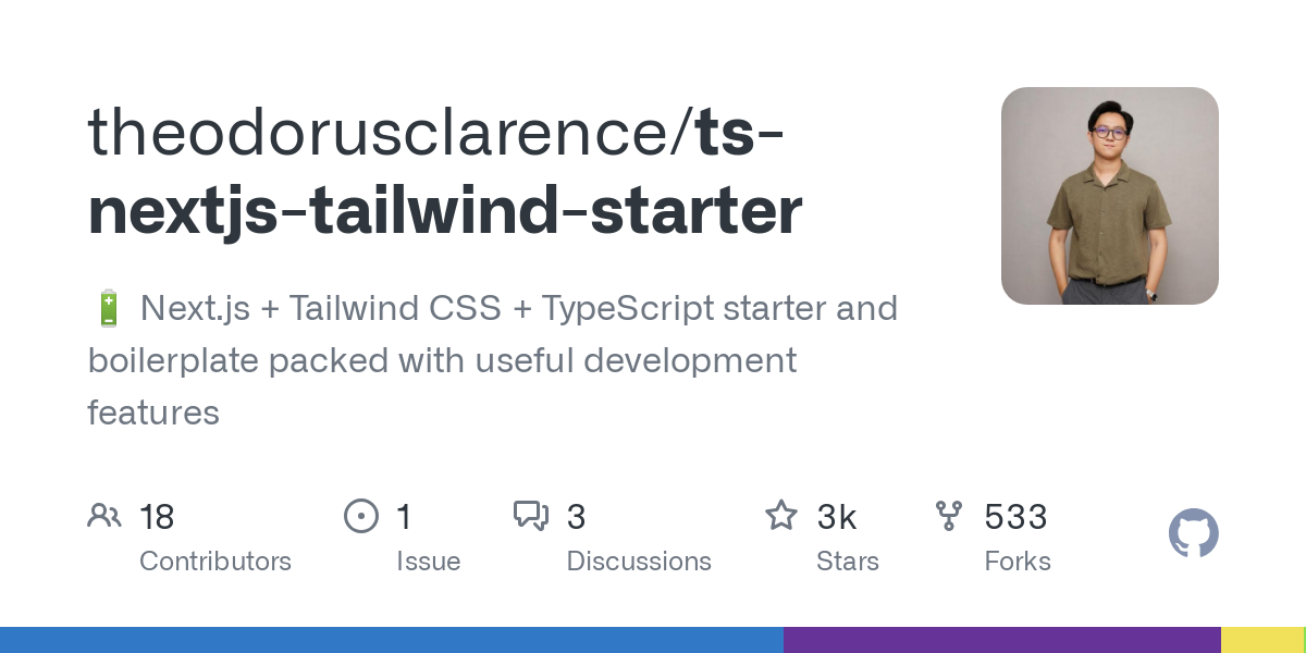 ts nextjs tailwind starter