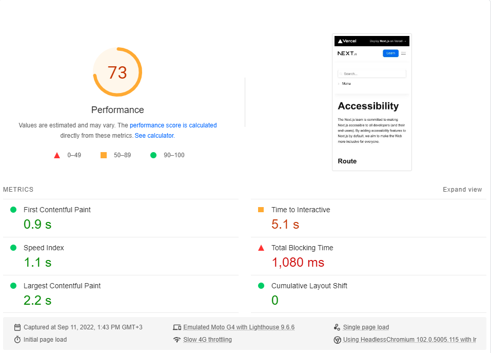 Weiter.js Benchmark