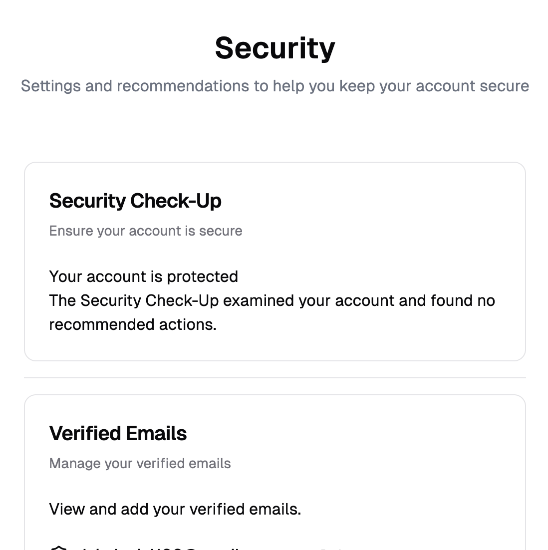 Multi-Provider-Login
