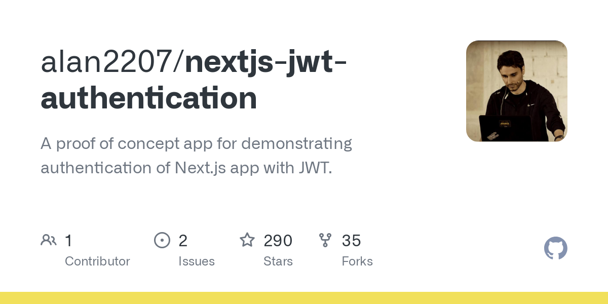 nextjs jwt authentication