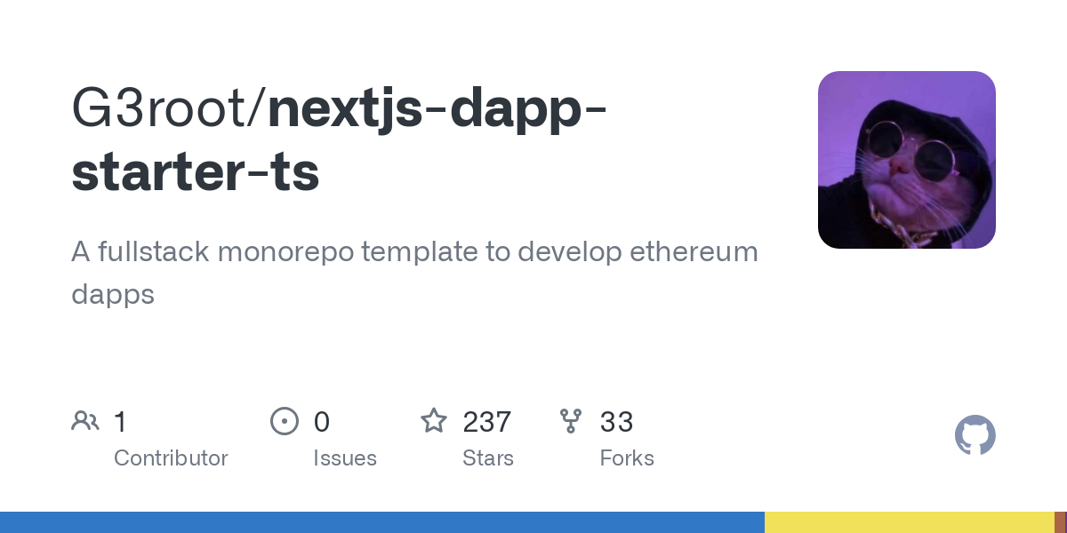 nextjs dapp starter ts