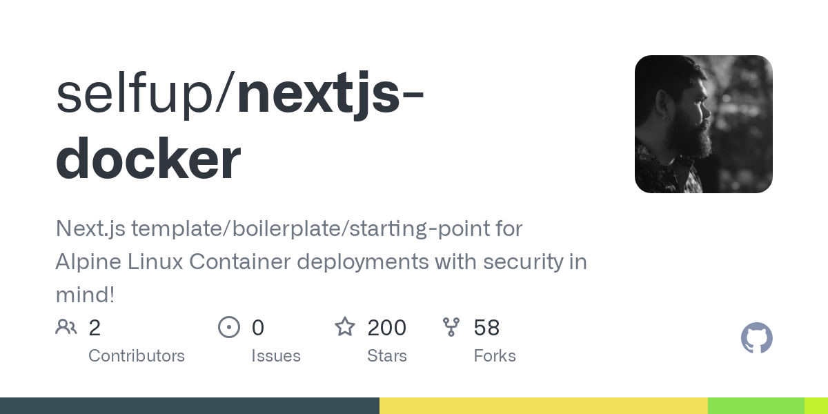 nextjs docker