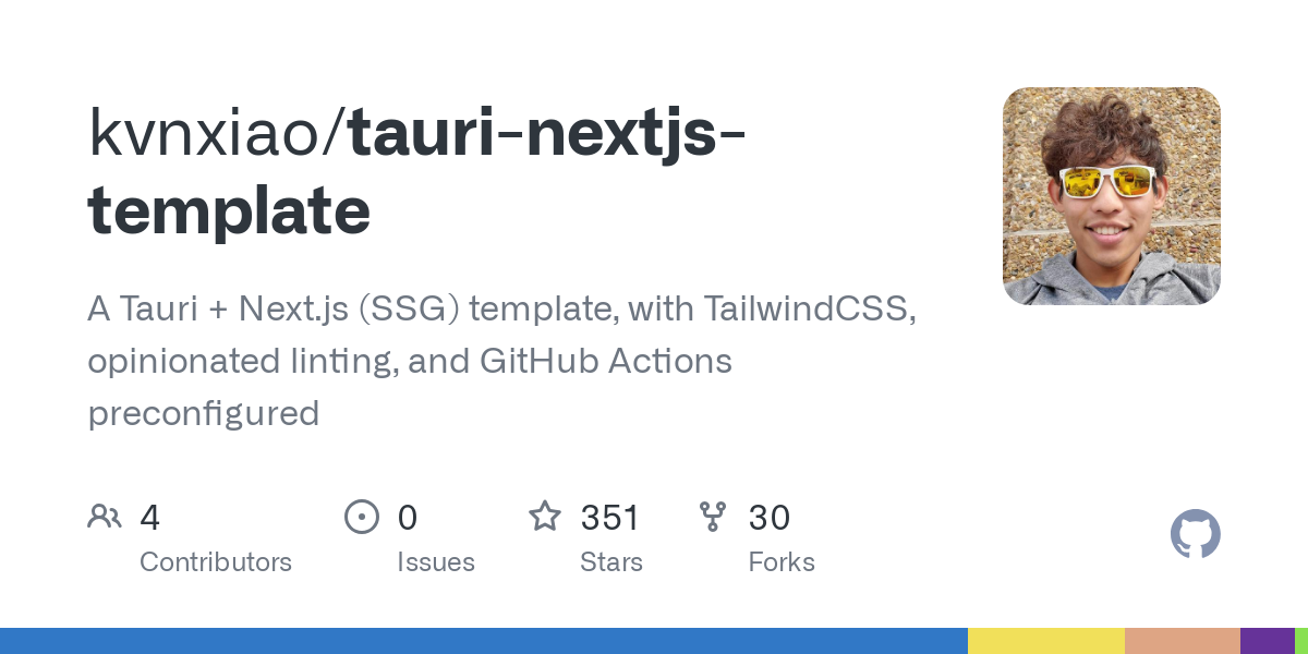 tauri nextjs template