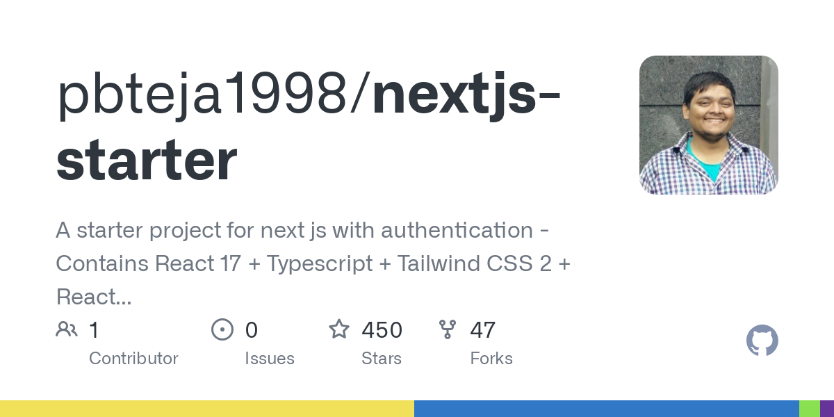 nextjs starter