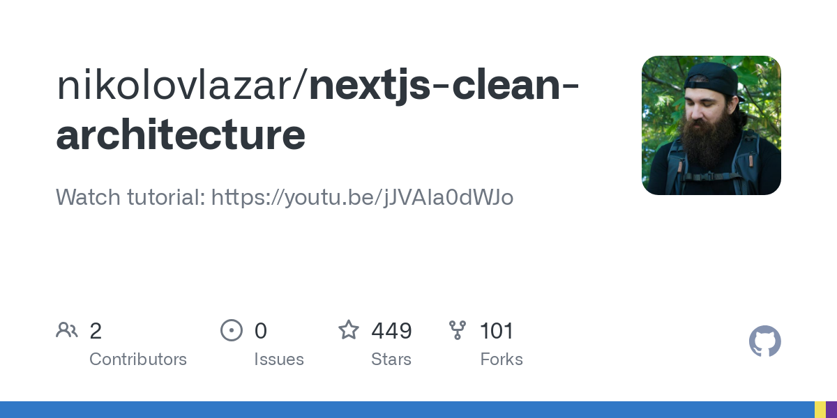 nextjs clean architecture