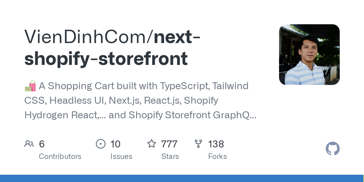 next shopify storefront