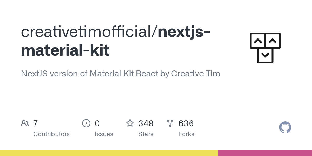 nextjs material kit