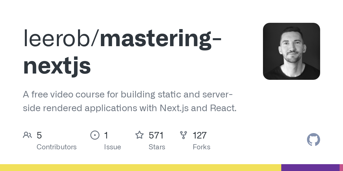 mastering nextjs
