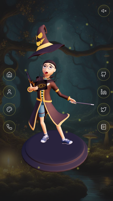 Next.js Creative Portfolio Website Kontaktseite